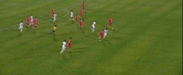 لقطة من مباراة الفحيحيل والجهراء