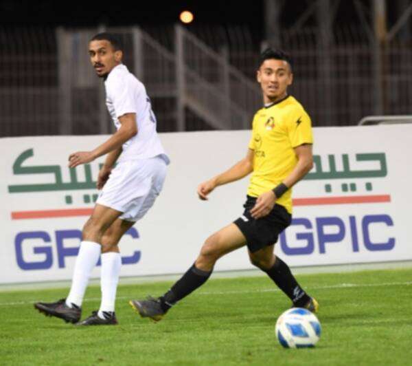 جانب من المباراة