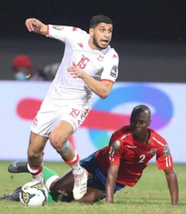 حمزة رفيعة في لقاء جامبيا