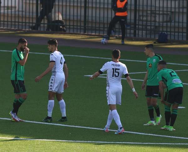 جانب من المباراة