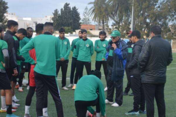 من تدريبات نادي حمام الأنف