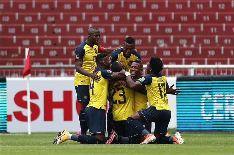 لاعبو الإكوادور