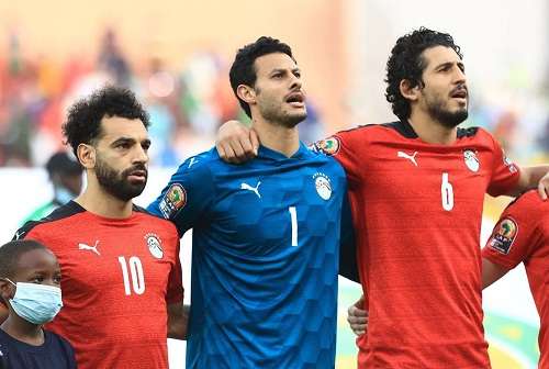 لاعبو منتخب مصر