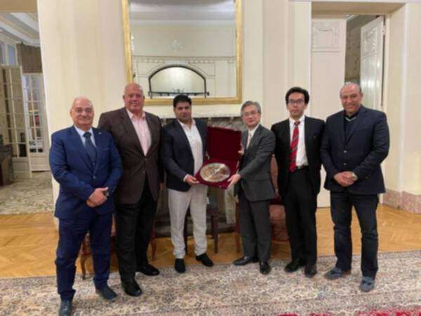 جانب من الزيارة