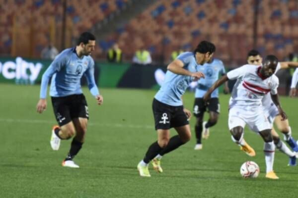 لقطة من المباراة