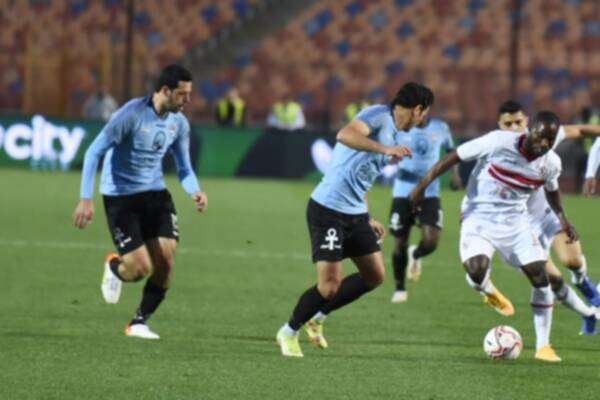 لقطة من المباراة