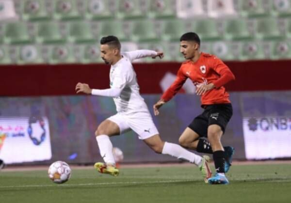 من المباراة 