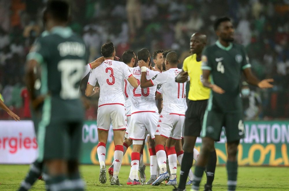 فرحة لاعبي تونس