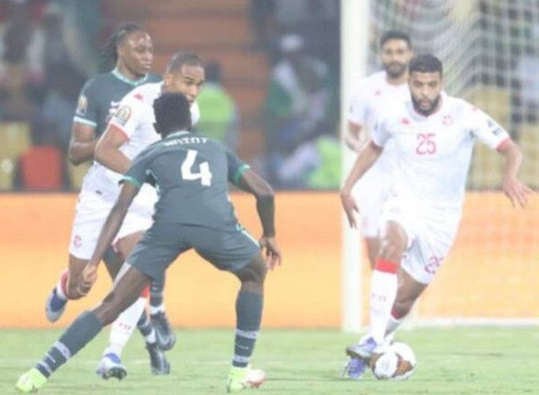 من مباراة نيجيريا وتونس