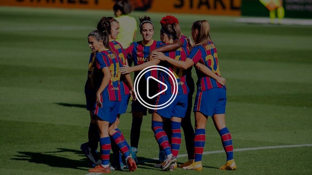 لاعبات برشلونة