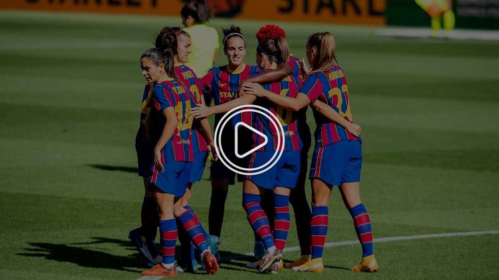 لاعبات برشلونة