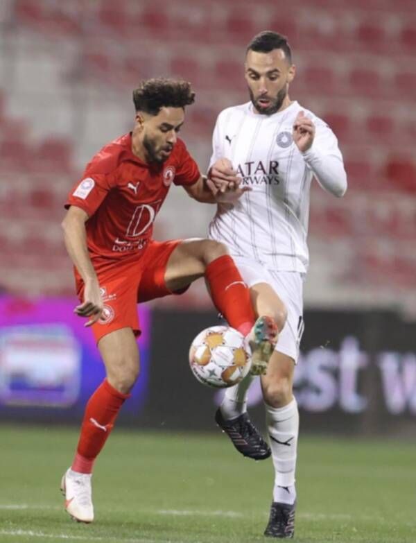 من مباراة السد والعربي