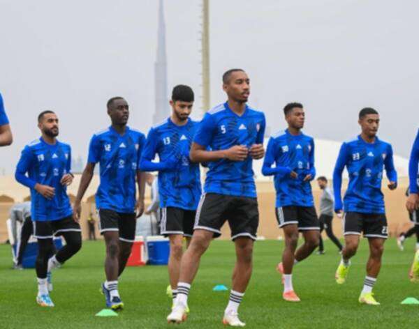 لاعبو منتخب الإمارات