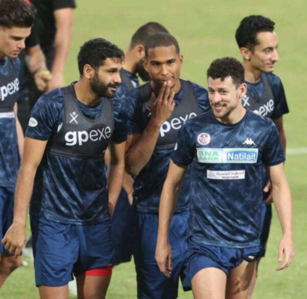 تدريبات منتخب تونس مساء اليوم