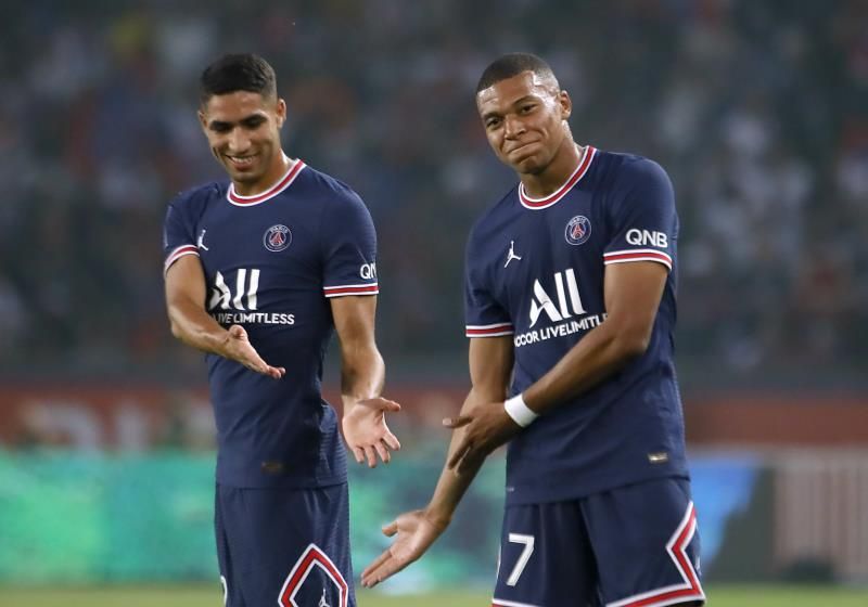 مبابي وحكيمي