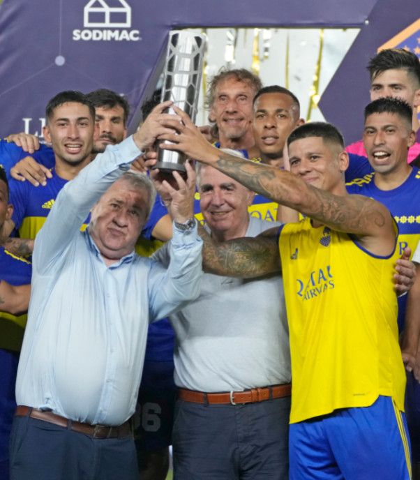 من التتويج - من تويتر بوكا جونيورز