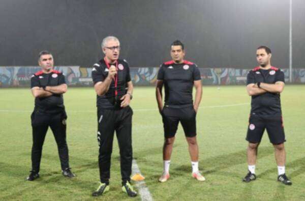من تدريبات منتخب تونس