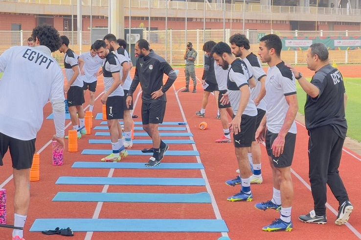 من تدريبات منتخب مصر