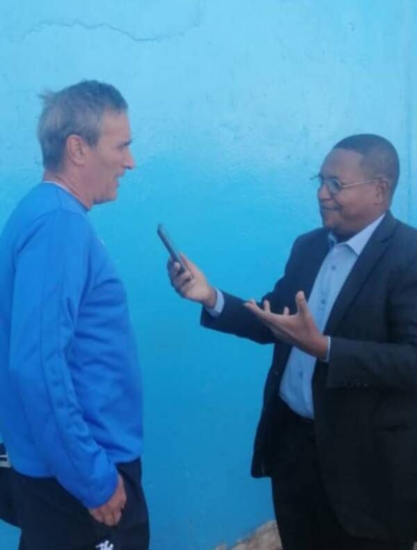 جواو موتا مع مراسل كووورة