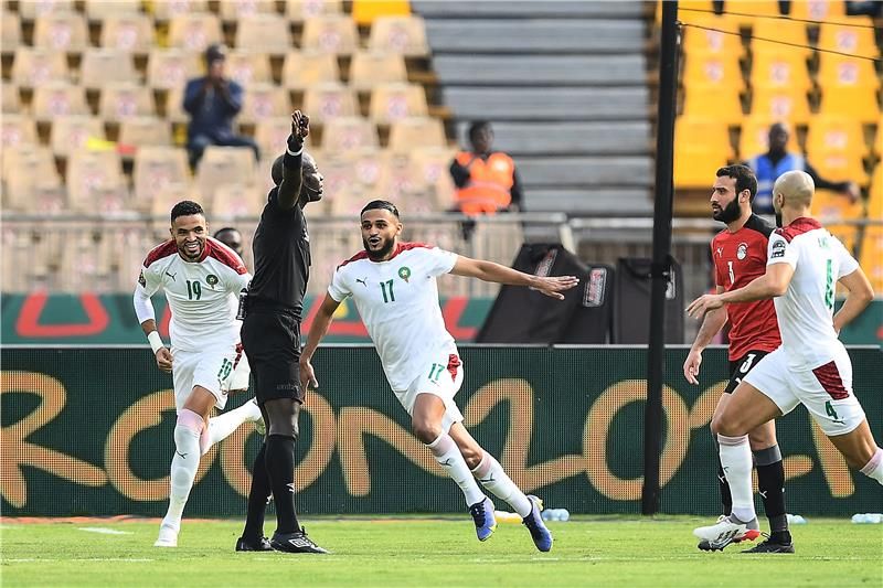 جانب من المباراة