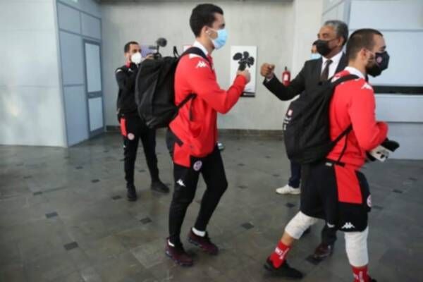 من وصول منتخب تونس