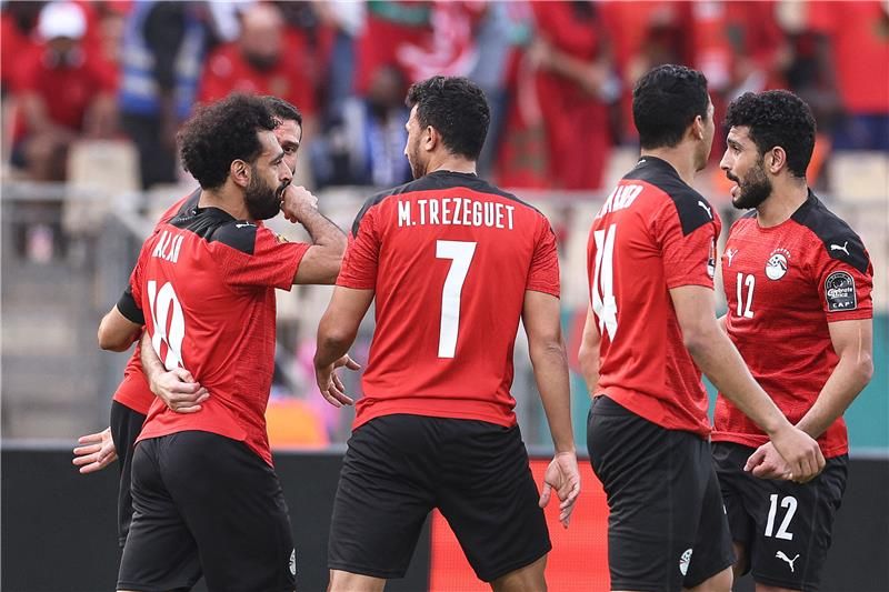 لاعبو منتخب مصر