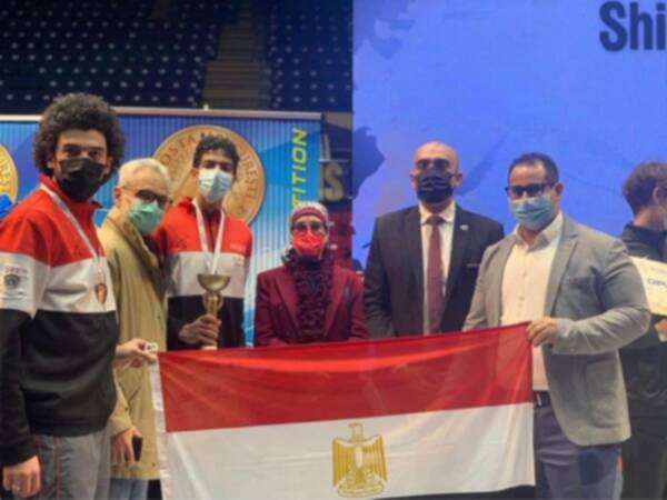 منتخب مصر لناشئي سلاح السيف