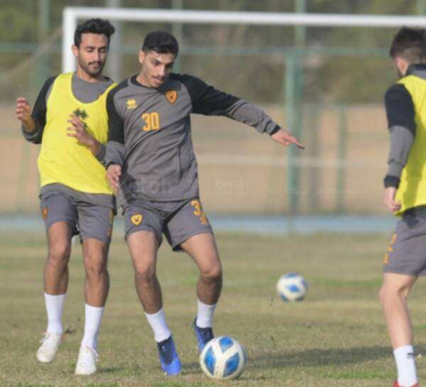 فواز المبيلش في تدريبات القادسية