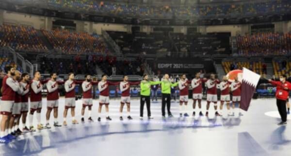 لاعبو منتخب قطر