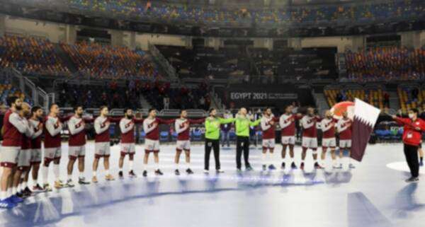 لاعبو منتخب قطر