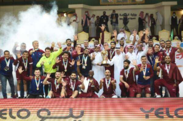 لاعبو منتخب قطر