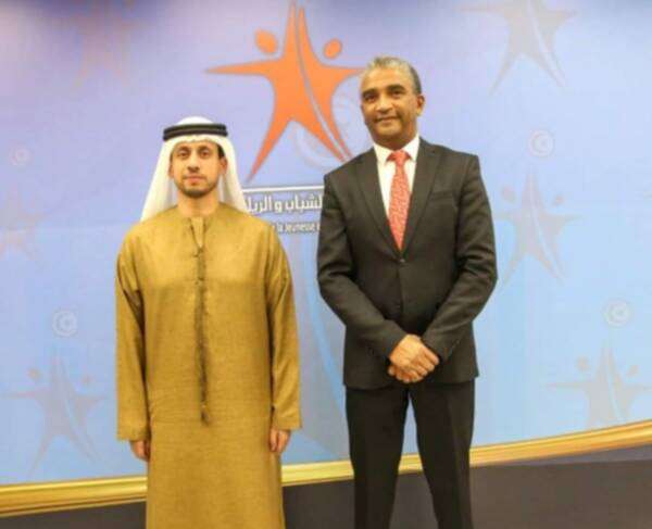 من استقبال كمال دقيش للظالعي