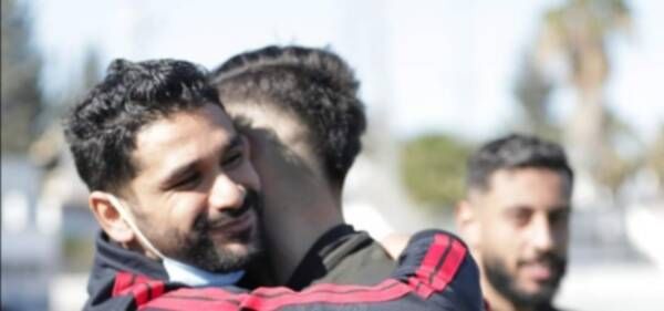 من وداع بلال العيفة للاعبي الإفريقي