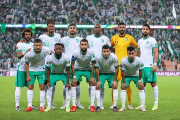لاعبو منتخب السعودية