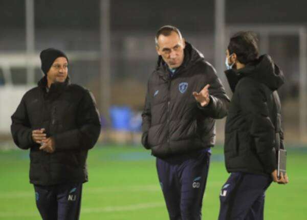 من تدريبات اليوم