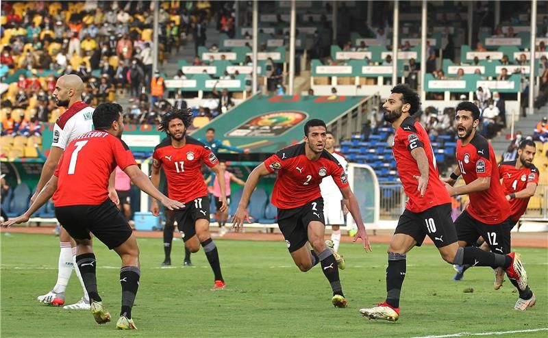 لاعبو منتخب مصر