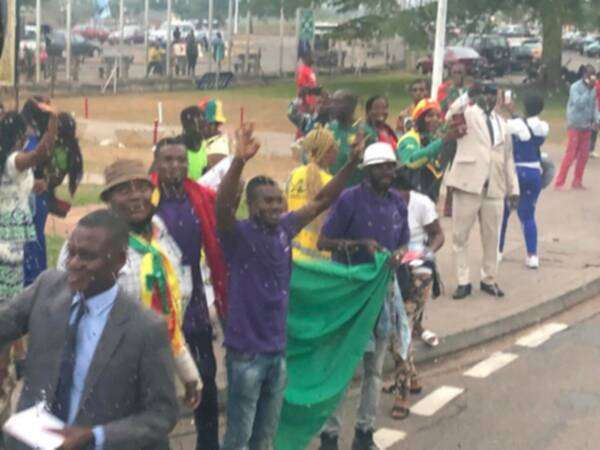 مجموعة من جماهير الكاميرون