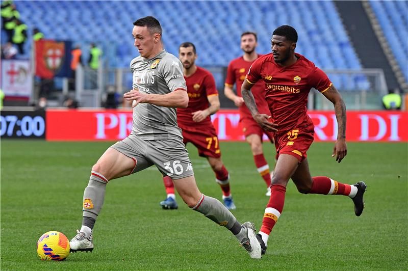 جانب من المباراة