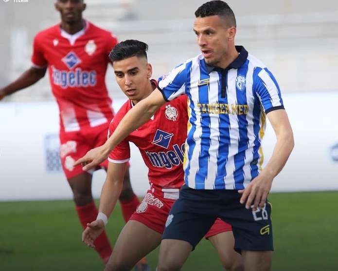 من لقاء اتحاد طنجة والوداد