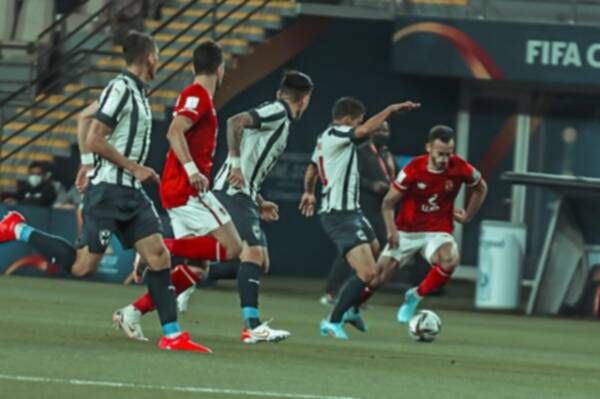 جانب من المباراة