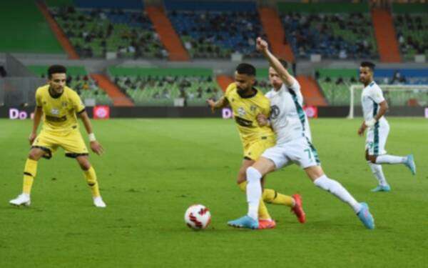 جانب من المباراة