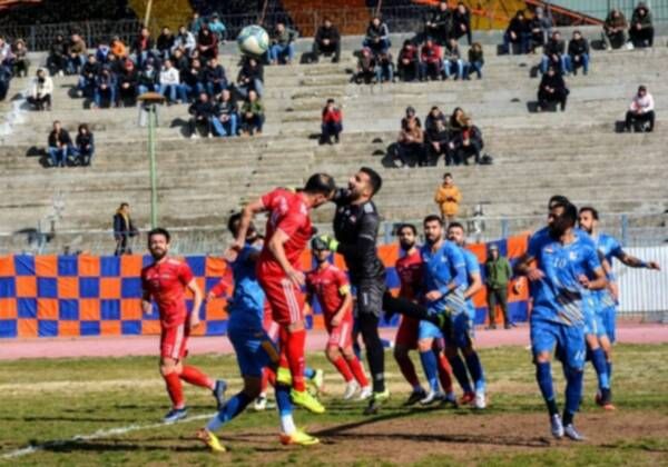 من مباراة الكرامة والاتحاد 