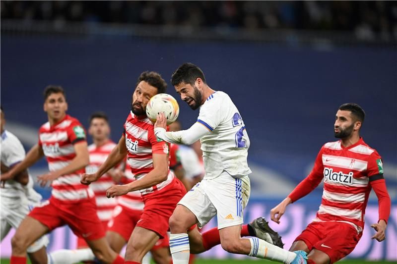 جانب من المباراة