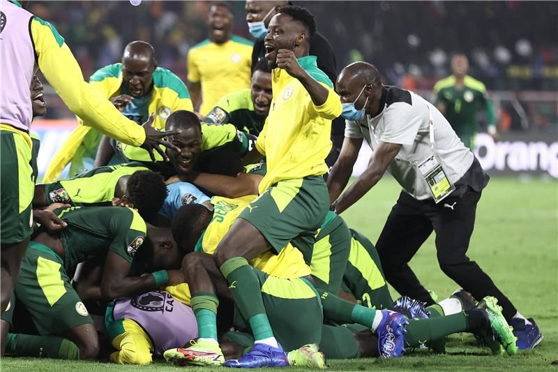 لاعبو منتخب السنغال