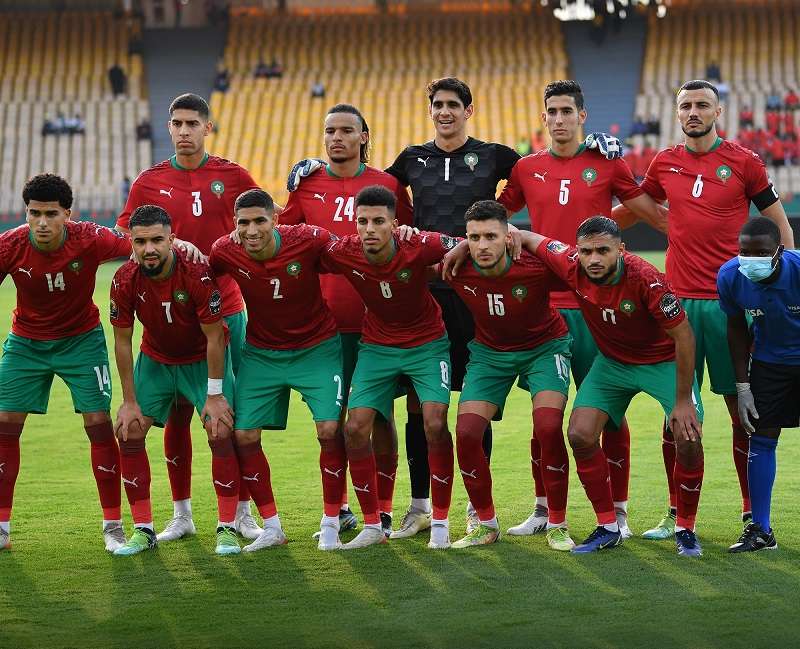 لاعبو منتخب المغرب