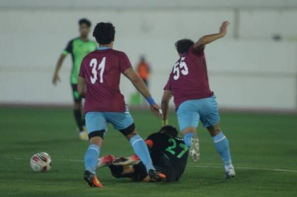 جانب من المباراة