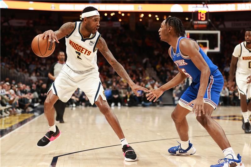 من مباراة دنفر ناجيتس ونيويورك نيكس 