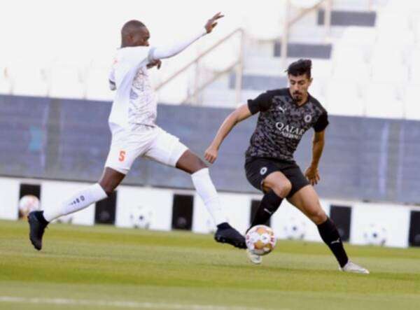 من المباراة