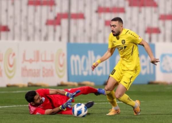 من المباراة