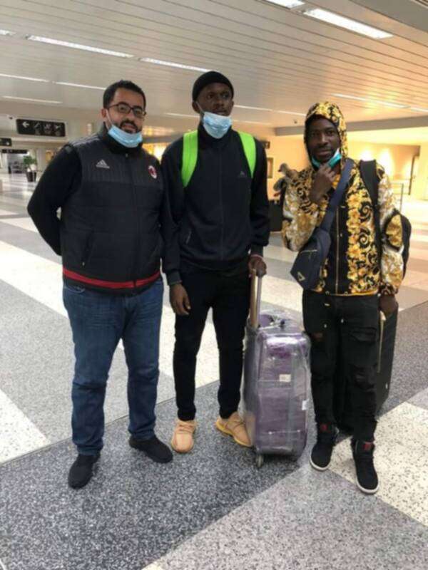 من وصول اللاعب